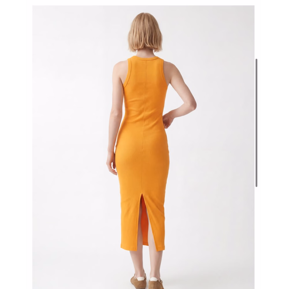 VESTIDO CANELADO LONGO 1806 CLC