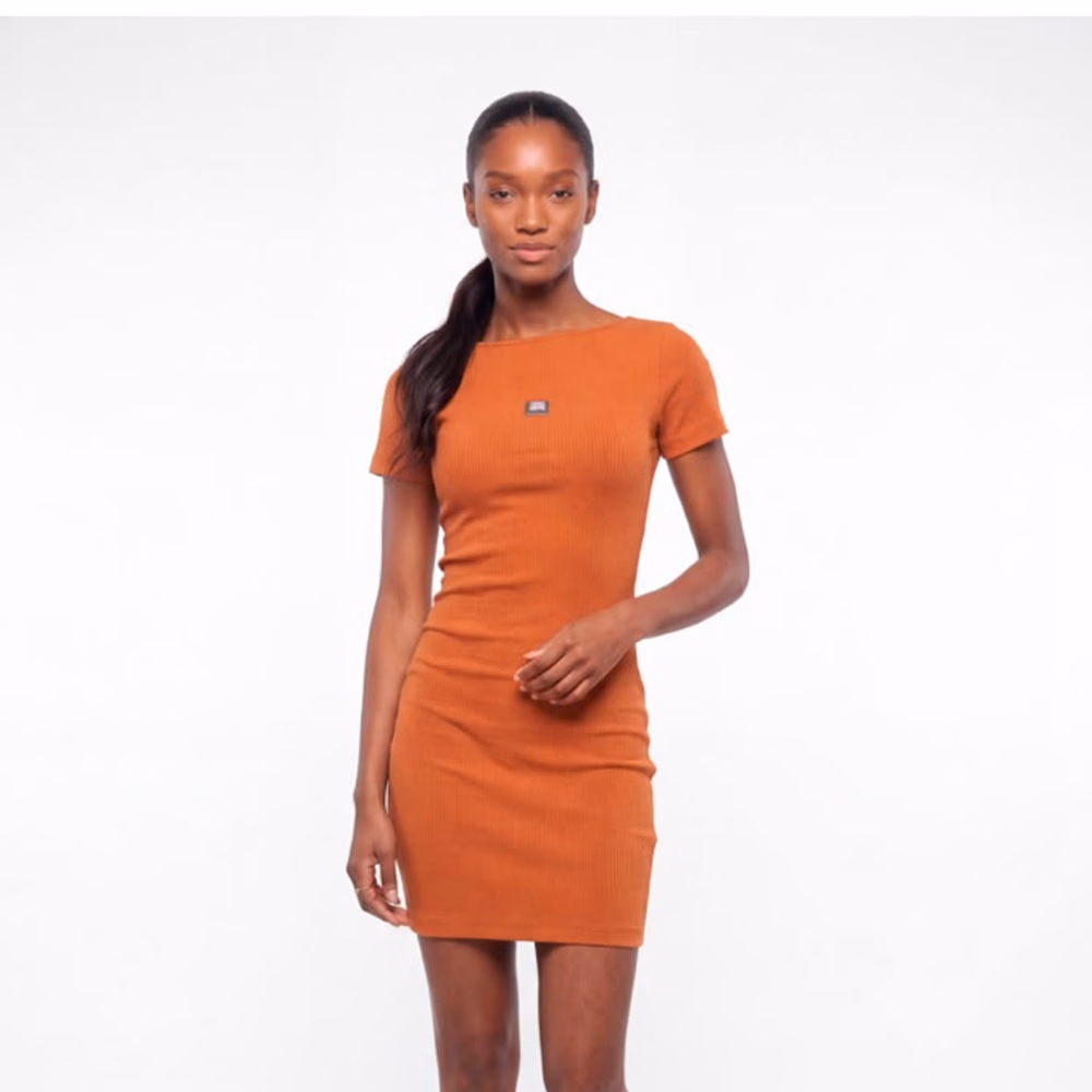 VESTIDO CANELADO 1853 CLC